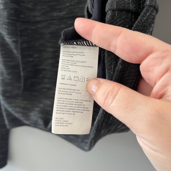 PrAna gray pullover sweatshirt size XS - Picture 5 of 5